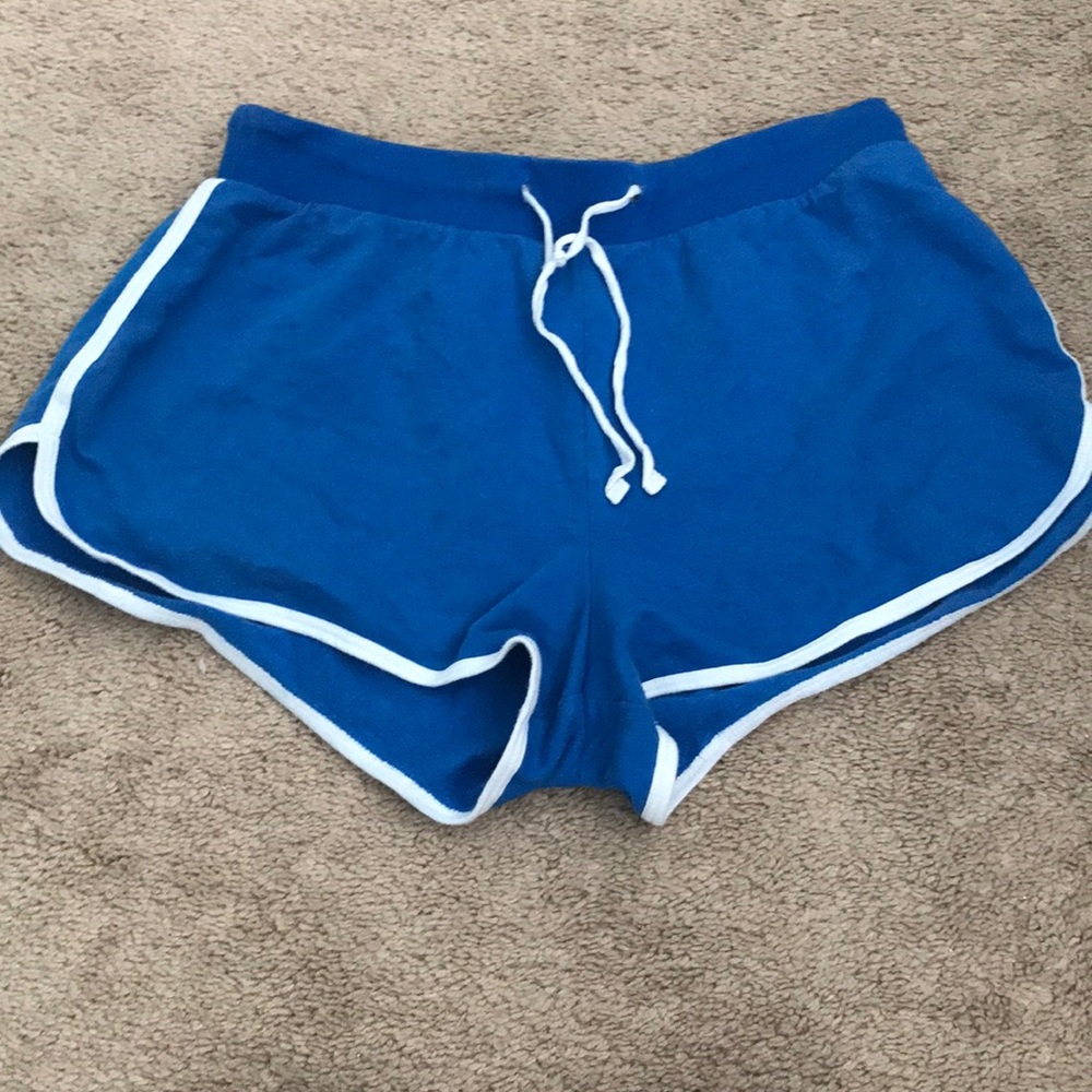 Blue Cloth Shorts
